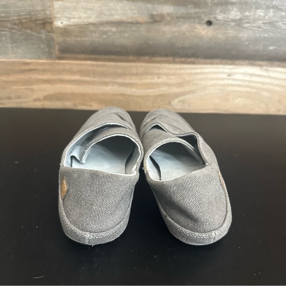 MERRELL Gray Inde Canvas Slip On Shoes Women's‎ Size 7 Flat Casual Loafers - Picture 3 of 9